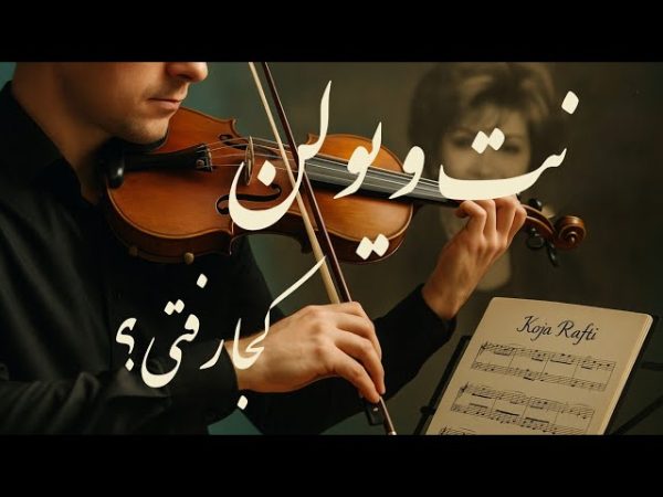 نت ویولن کجا رفتی نت ویولن کجا رفتی