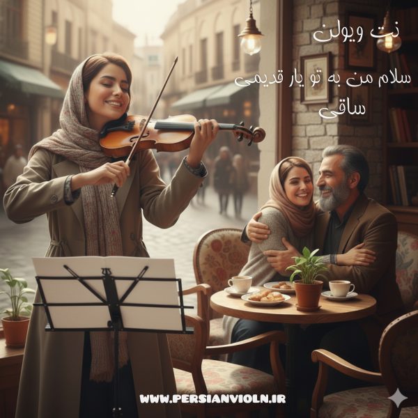 InShot_۲۰۲۵۱۰۰۴_۰۱۰۰۱۴۷۳۲ نت ویولن سلام من به تو یار قدیمی (ساقی) – هایده